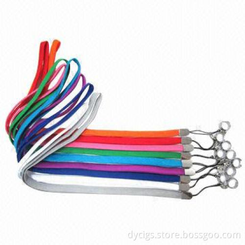 Electronic Cigarette Lanyard, Woven Logo and Ribbon are Available